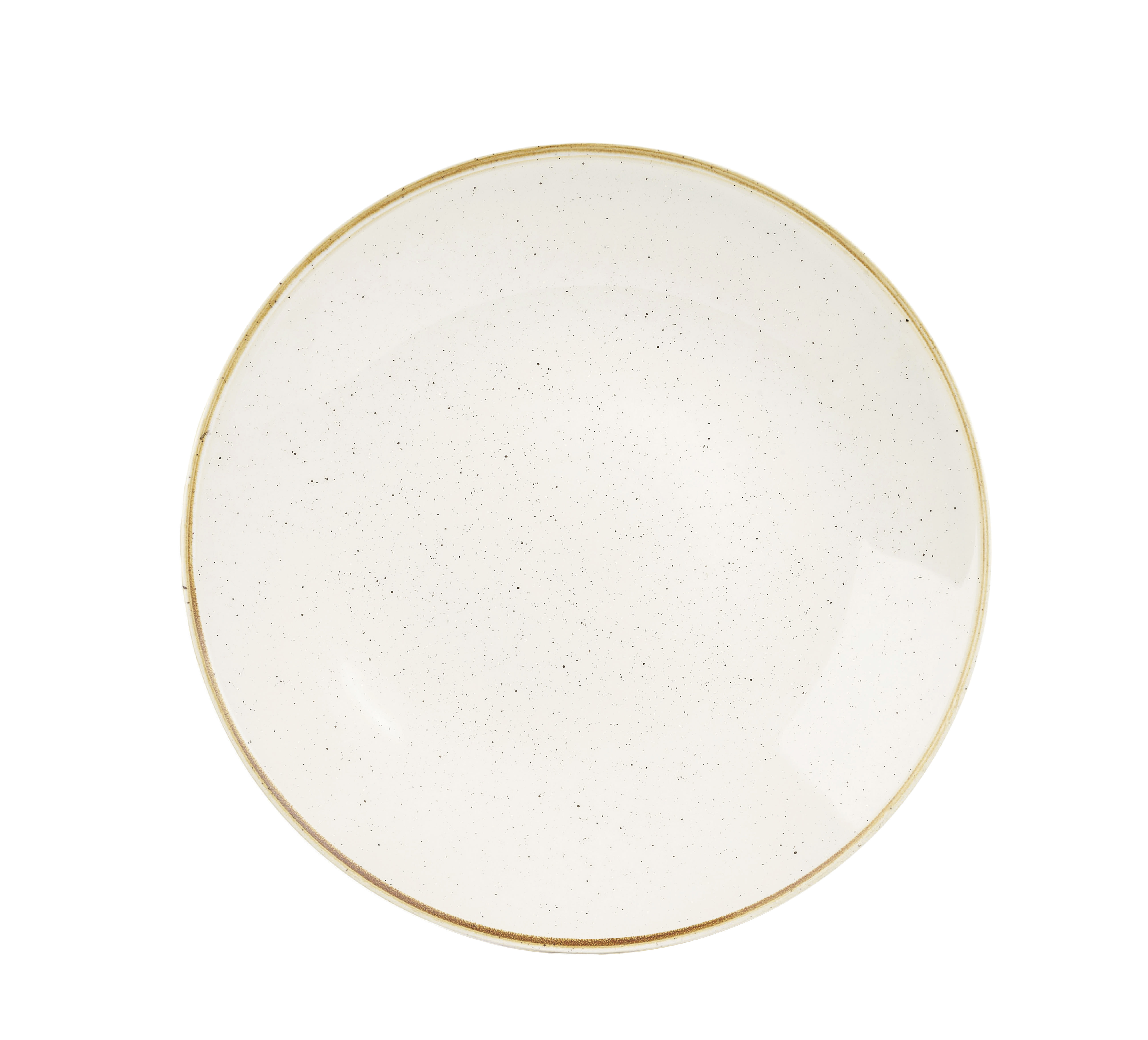 Churchill SWHSPD271 Stonecast Barley White  Deep Coupe Plate 11"