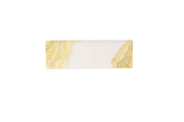 Churchill TDGDOF331 Tide Gold Tasting Tray Plate 33X11Cm