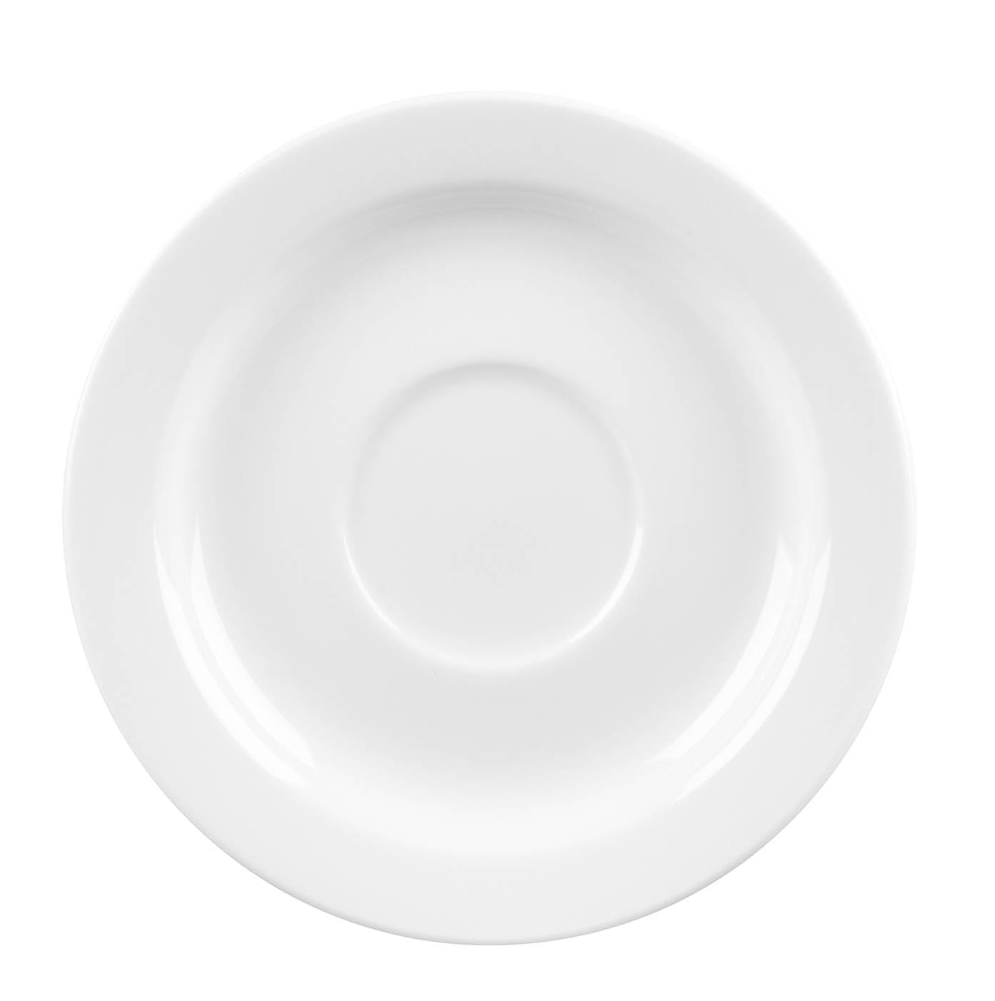 Churchill WHVSS 1 White Profile Saucer 5"