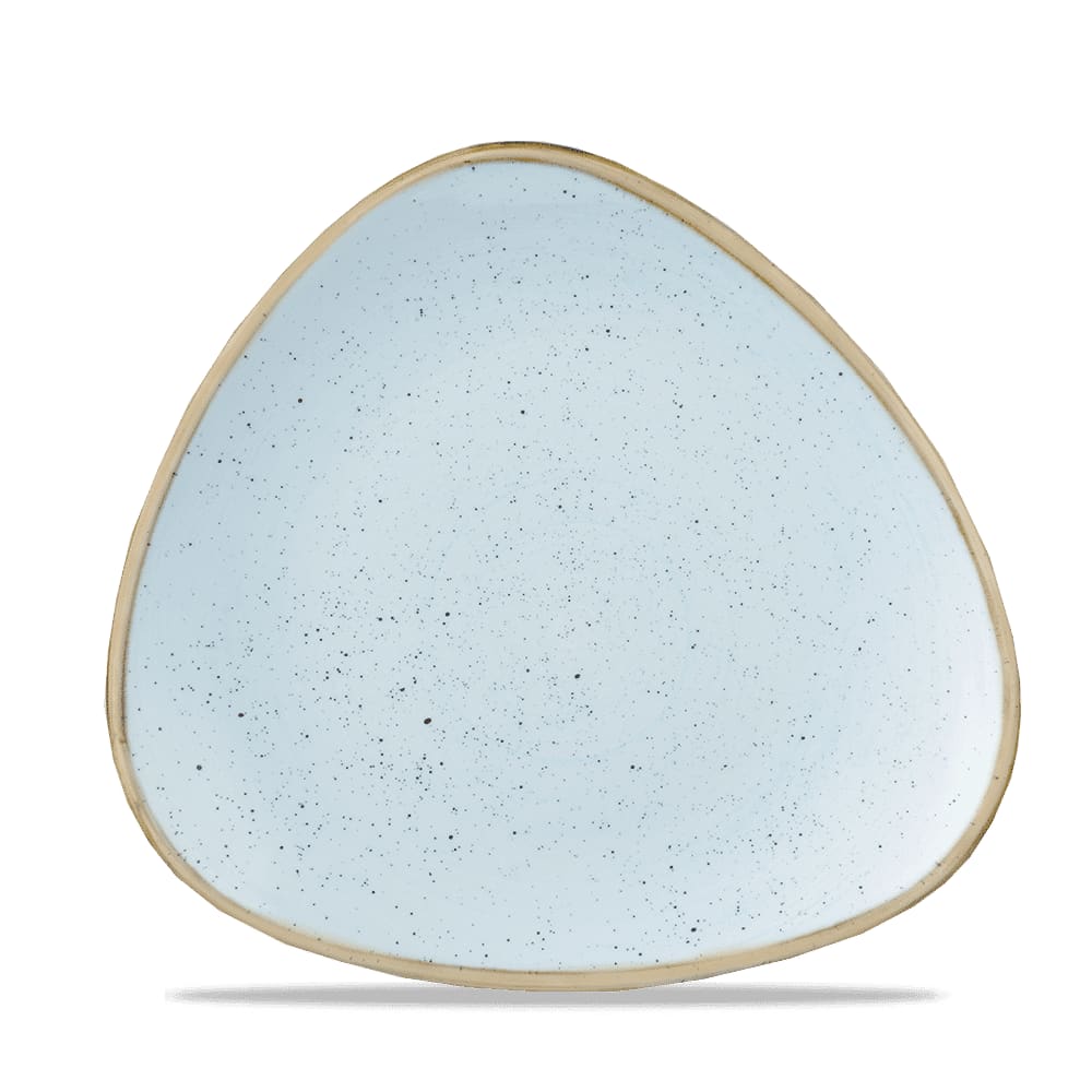 Churchill SDESTR9 1 Stonecast Duck Egg Lotus Plate 9"