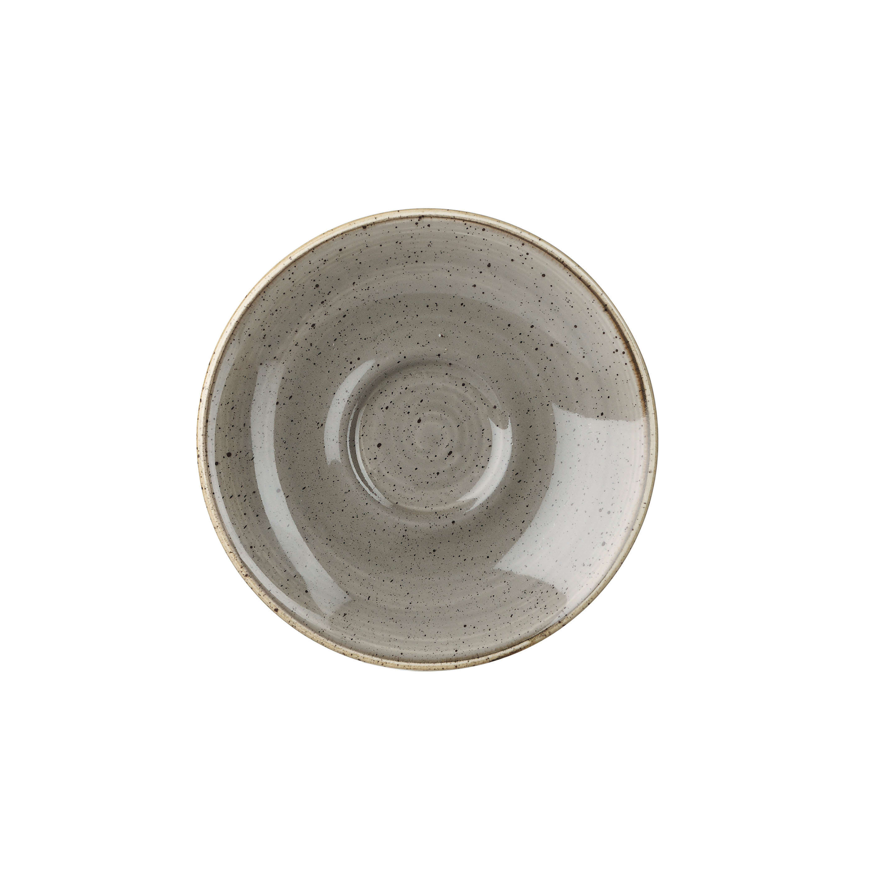 Churchill SPGSESS 1 Stonecast Grey  Espresso Saucer 4.5"