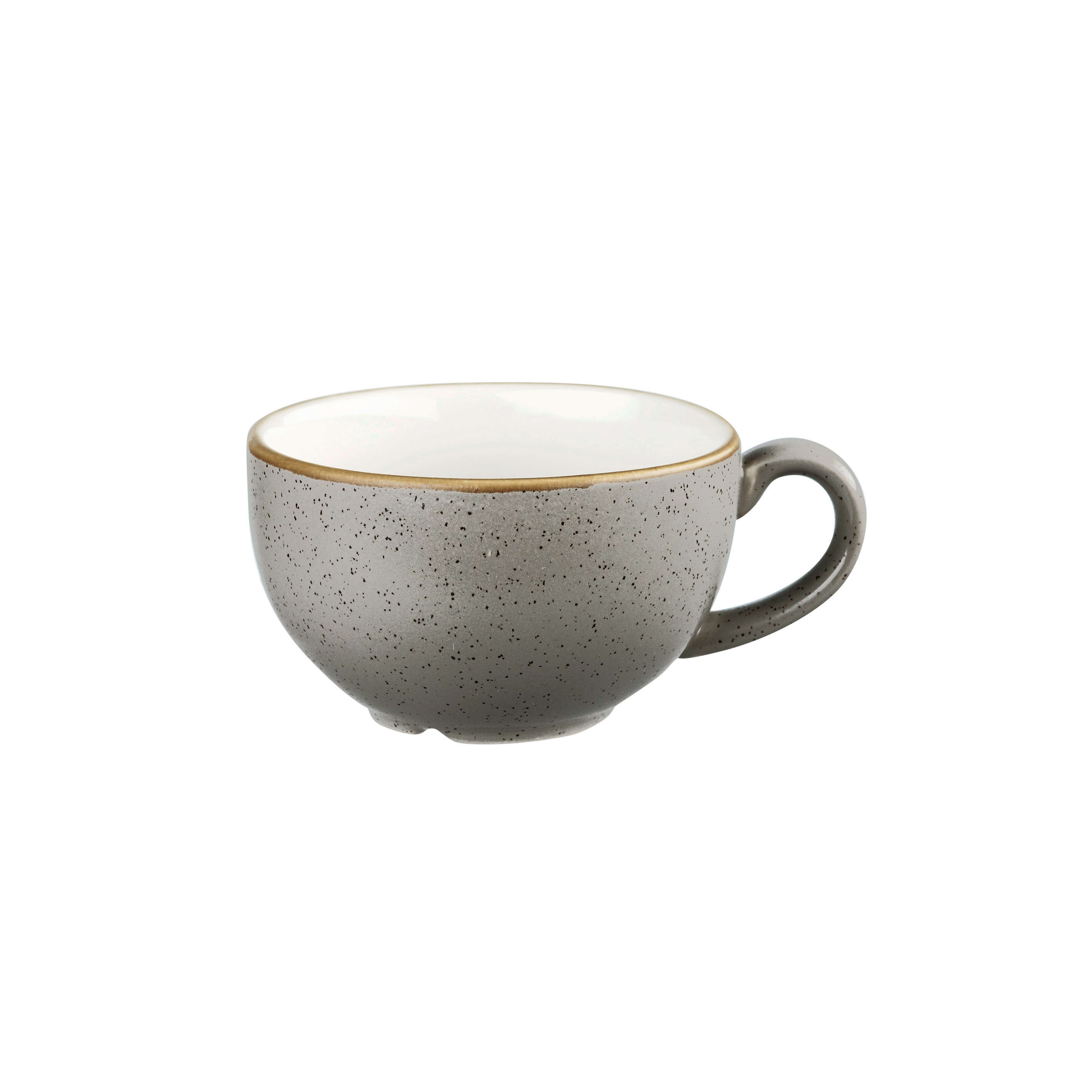 Churchill SPGSCB201 Stonecast Grey  Cappuccino Cup 8Oz