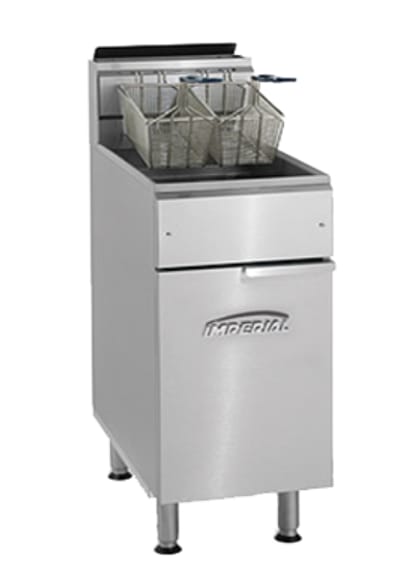 Imperial IFS-75-LP Fryer 75lb Tube Fryer, Liquid Propane, Stainless Steel