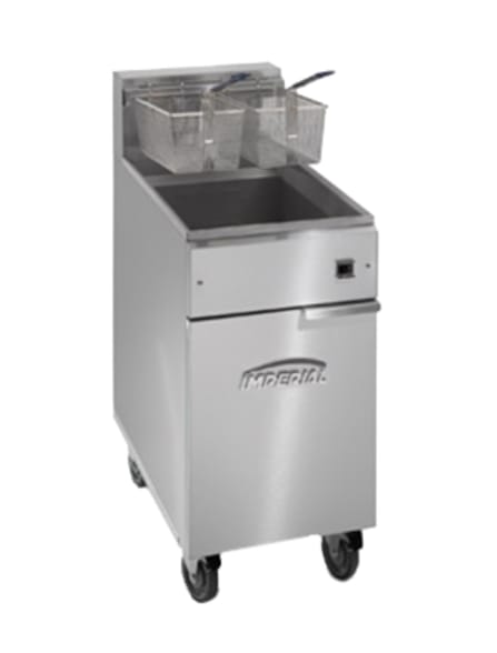 Imperial IFS-50-E-208/3 Fryer 50lb Electric Fryer, 208V, 3-Phase Stainless Steel