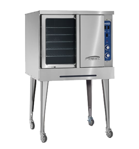 Imperial PCVE-1 Single Deck Electric Oven - 208V, 1 Phase, Stainless Steel