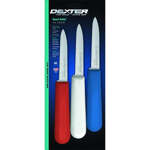 Dexter Russell S104-3RWC Sani-Safe (15493) Cook's Style Paring Knife 3-1/4" Stain-free