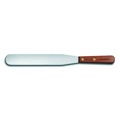 Dexter Russell S24912 17230 Traditional Collection 12" Long Stainless Steel Blade Baker's Spatula With Rosewood Handle