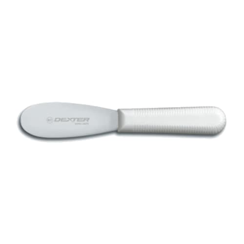 Dexter Russell S173R-PCP 18193R Red Handle Sani-Safe 3 1/2 Inch Stainless Steel Blade Sandwich Spreader In Packaging