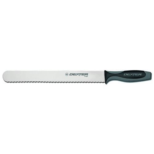 Dexter Russell V140-12SC-PCP 29353 V-Lo 12 Inch DEXSTEEL High Carbon Steel Scalloped Bread Knife
