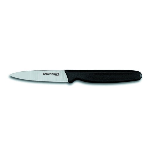 Dexter Russell P40843 Basics Paring Knife, 3-1/4", Black