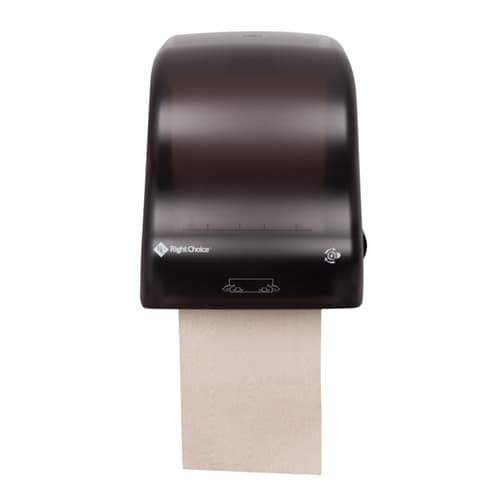 Right Choice™ 78000034 Manual-Pull Roll Paper Towel Dispenser, Black