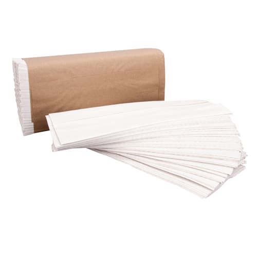 Right Choice™ 78000010 1-Ply C-Fold Paper Towels, 10" x 11.42", White