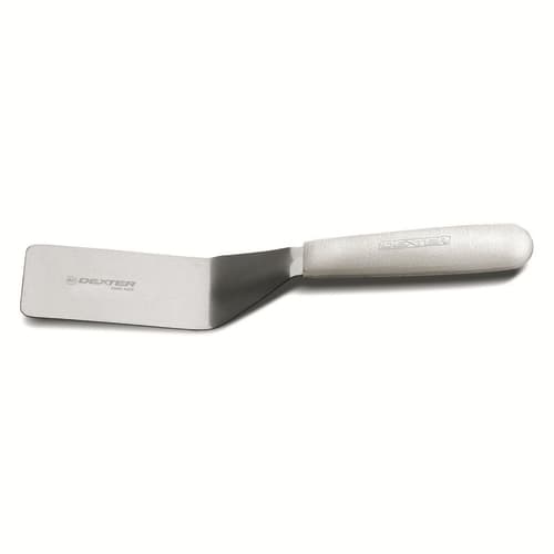 Dexter Russell S172½PCP SANI-SAFE 4"x2 1/2" Pancake Turner w/ Polypropylene Handle, Stainless Steel