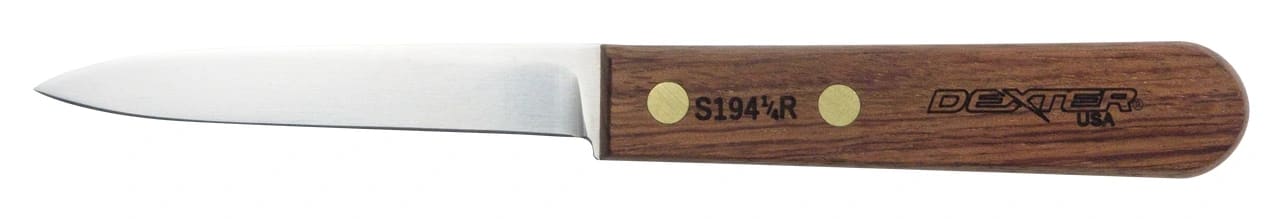 Dexter Russell S194 1/4R-PCP Traditional 3-1/4" Chef's Paring Knife