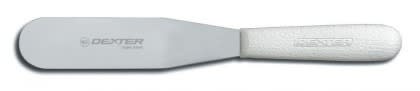 Dexter Russell S284-6½PCP Sani-Safe 6-1/2" Frosting Spatula w/ Polypropylene White Handle, Stainless Steel