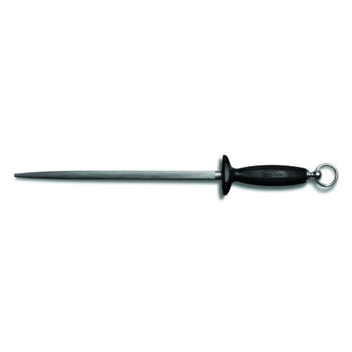 Dexter Russell 1258B 07433 12 Inch x 5/8 Inch Butcher Steel With Black Polypropylene Handle
