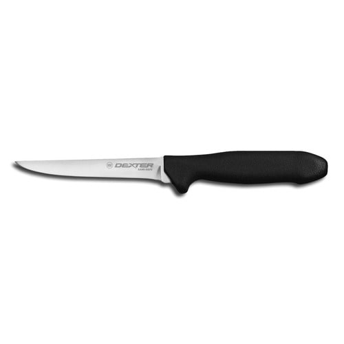Dexter Russell STP155WHG SANI-SAFE 5" Boning Knife w/ Polypropylene Black Handle, Carbon Steel