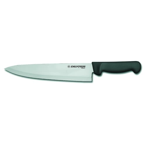 Dexter Russell P94802B 31601B Basics 10 Inch High Carbon Steel Cook Knife With Black Textured Handle