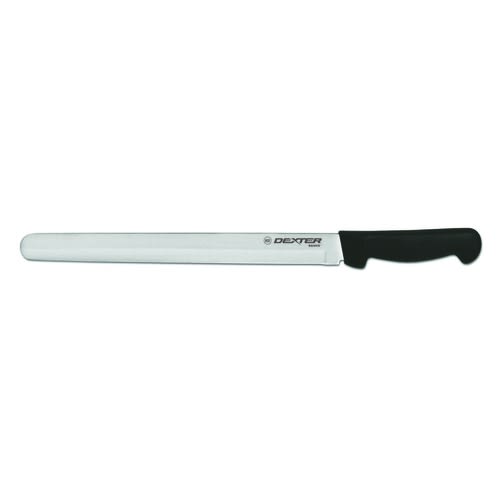 Dexter Russell P94810B 12" Roast Slicer w/ Polypropylene Black Handle, Carbon Steel