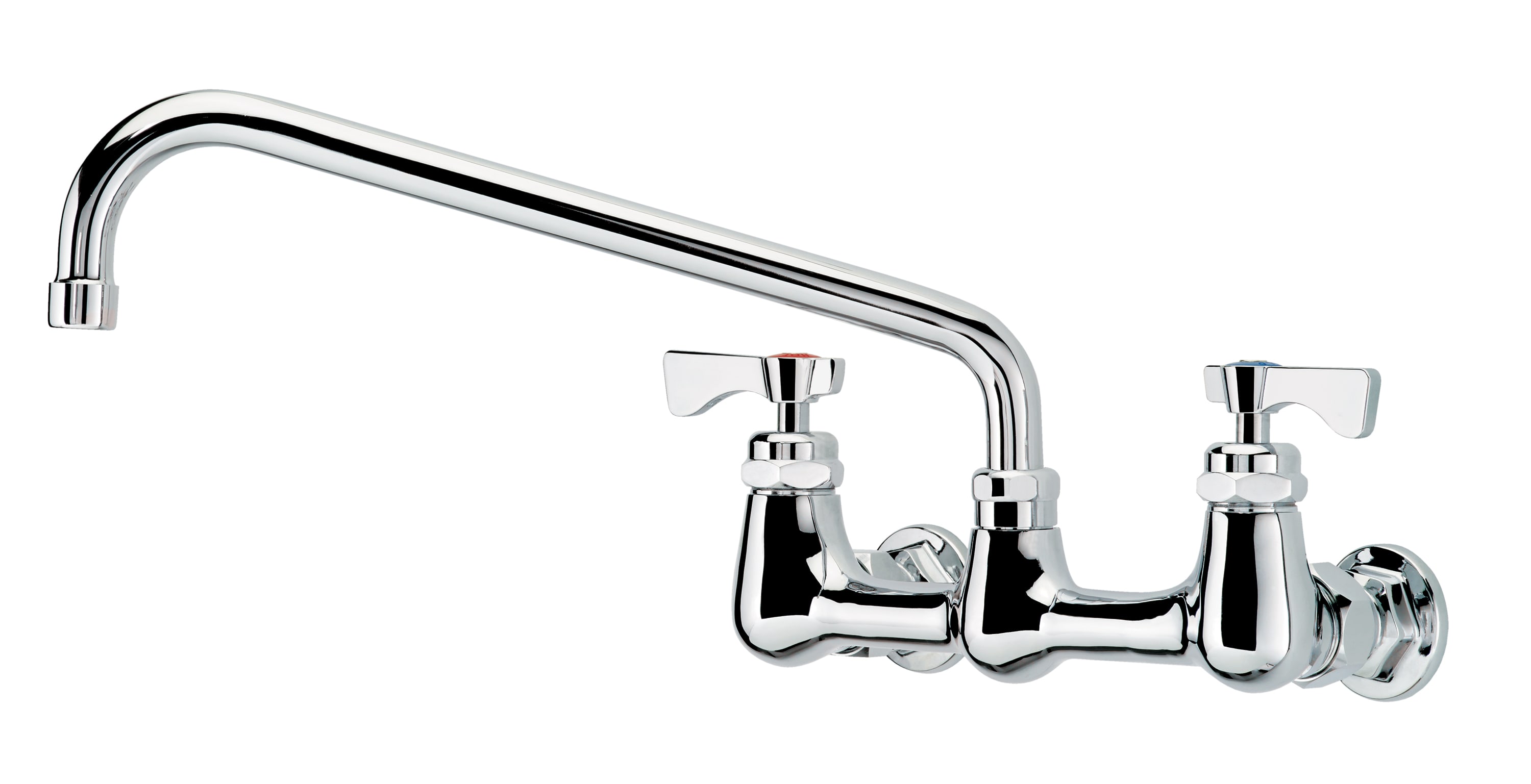 Krowne 14-812L Royal Series 8" Center Wall Faucet With 12" Spout