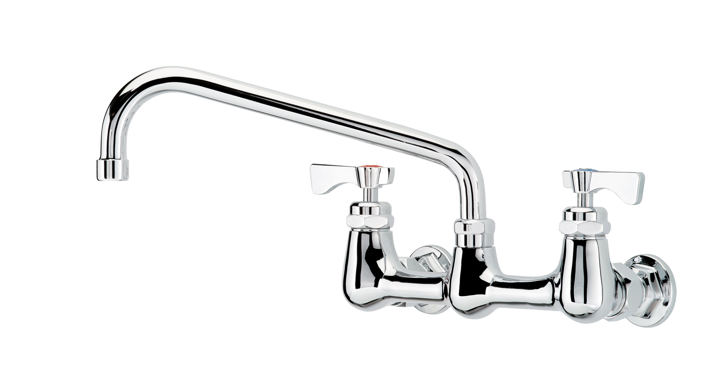 Krowne 14-810L Royal Series 8" Center Wall Faucet With 10" Spout