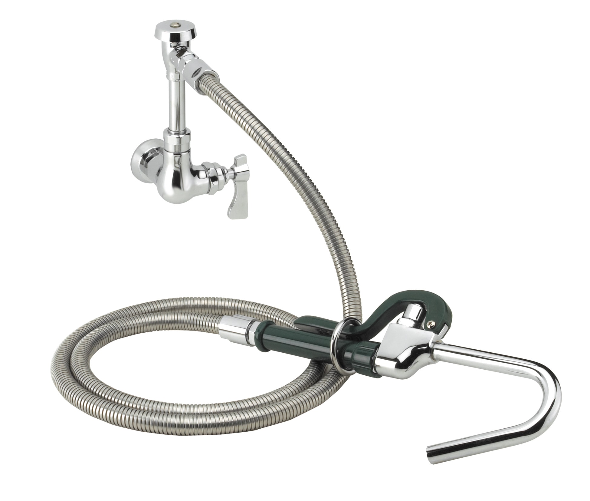 Krowne 20-101L Low Lead Royal Series Single Wall Pot Filler, Ring Not Included