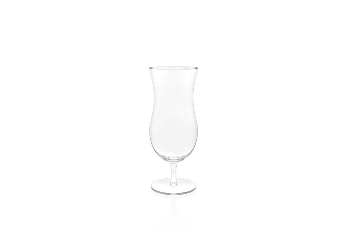 Front of the House AHB006CLT23 15 oz. Drinkwise Hurricane Glass