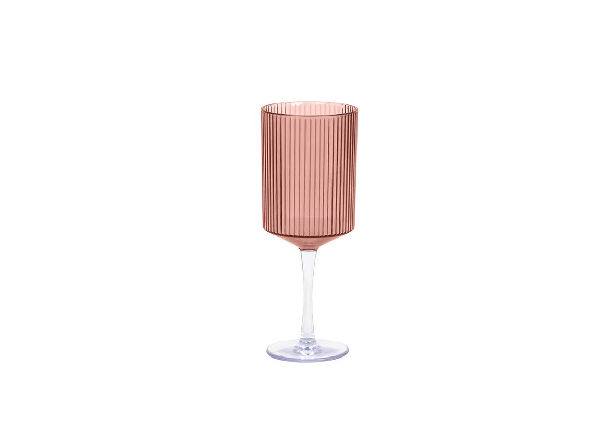 Front of the House AWI008PIT23 12 oz. Gatsby Wine Glass - Rose