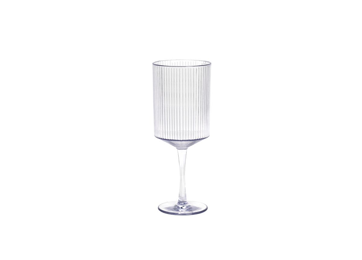 Front of the House AWI008CLT23 12 oz. Gatsby Wine Glass - Ice