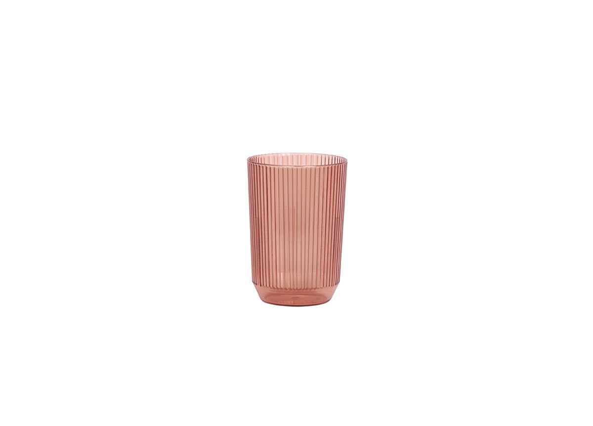 Front of the House ADO013PIT23 12 oz. Gatsby Rocks Glass - Rose