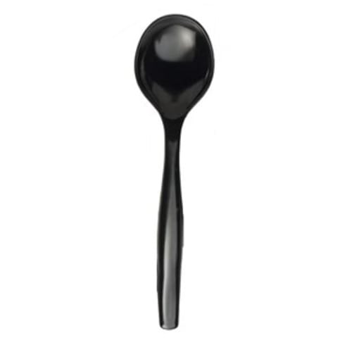 Sabert UBK72SPP Black PP 10" Serving Spoon