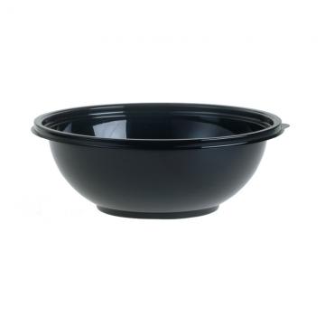Sabert 92080A50 Black 80 oz./5 lb. Round Bowl