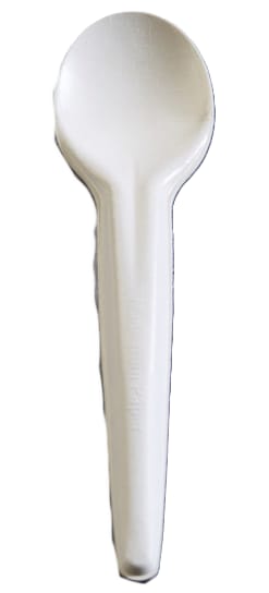 Sabert PKPCS1000 Natural 6" EcoEdge Paper Spoon