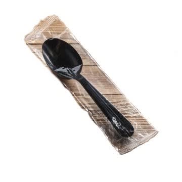 Sabert CBHWS1000 Wrapped Black Spoon