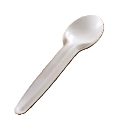 Sabert PKPCSS1000 Natural  EcoEdge Paper Snack Spoon