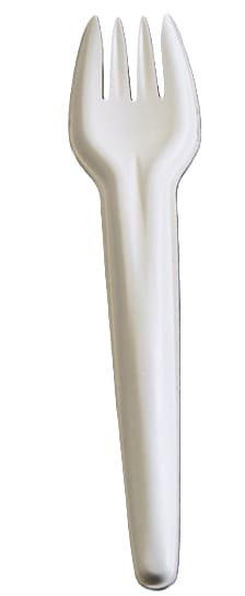 Sabert PKPCF1000 Natural 6" EcoEdge Paper Fork