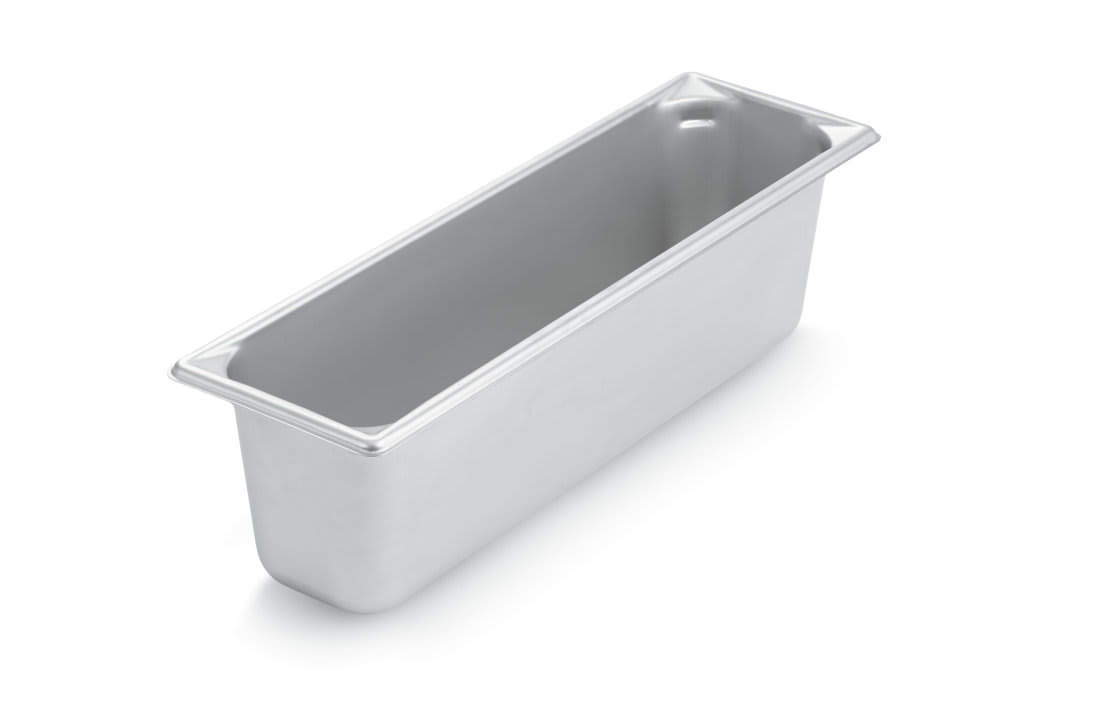 Vollrath 30562 Super Pan V® 1/2 Size Long Steam Table Pan, 6" Deep, 22 ga.