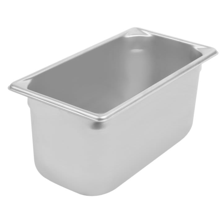 Vollrath 30362 Super Pan V® 1/3 Size Steam Table Pan, 6" Deep, 22 ga.