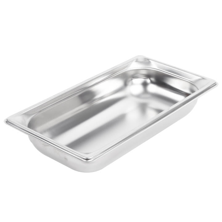 Vollrath 90322 Super Pan 3® 1/3 Size Steam Table Pan, 2-1/2" Deep, Gastronorm, 22 ga.