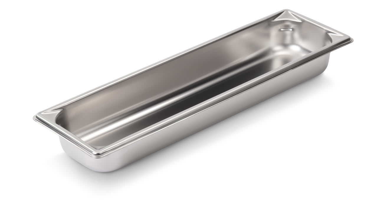 Vollrath 30522 Super Pan V® 1/2 Size Long Steam Table Pan, 2-1/2" Deep, 22 ga.