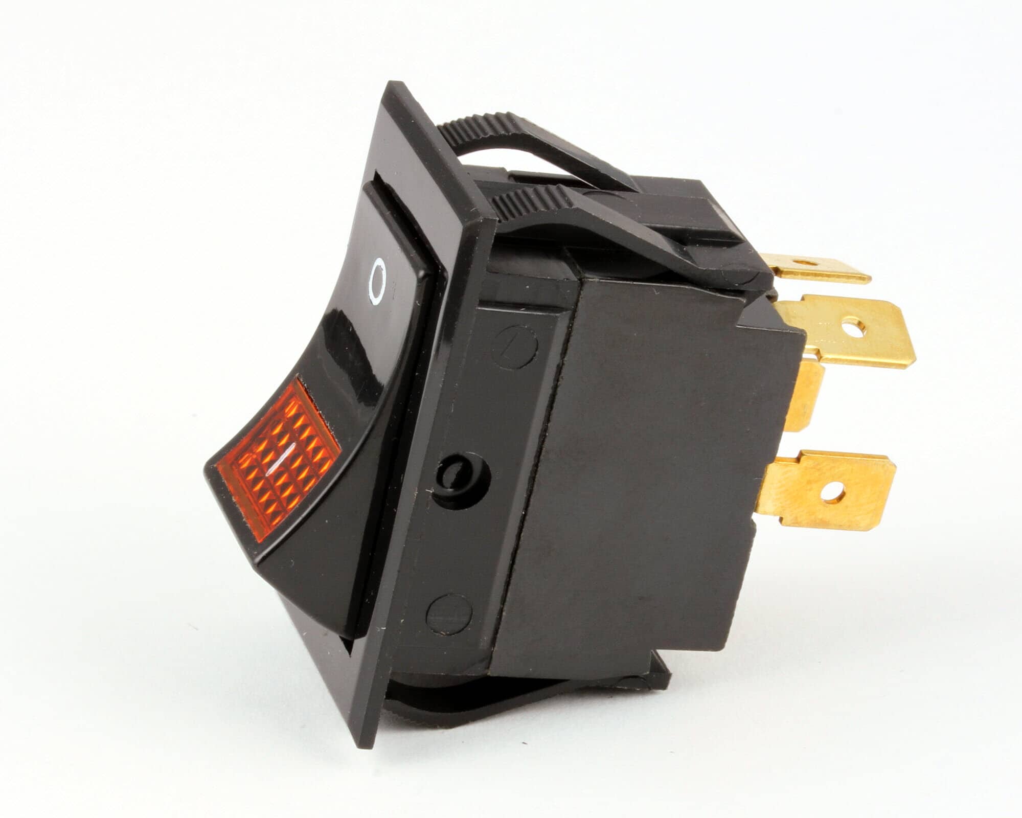 APW Wyott 2E-70444800 Lighted On/Off Rocker Switch, SPST, Amber