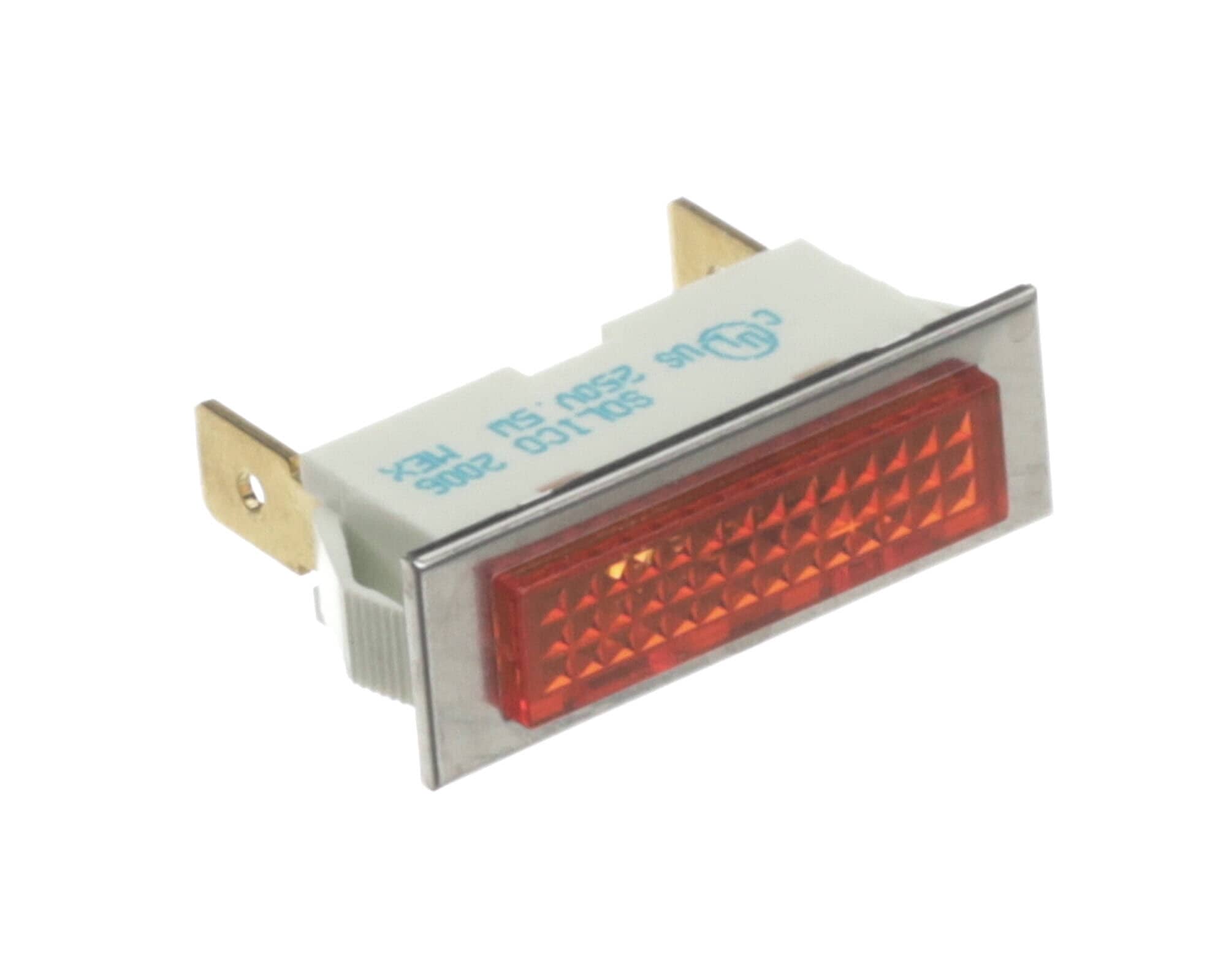 Southbend 4996-5 Indicator Light, Amber, Tab Terminals
