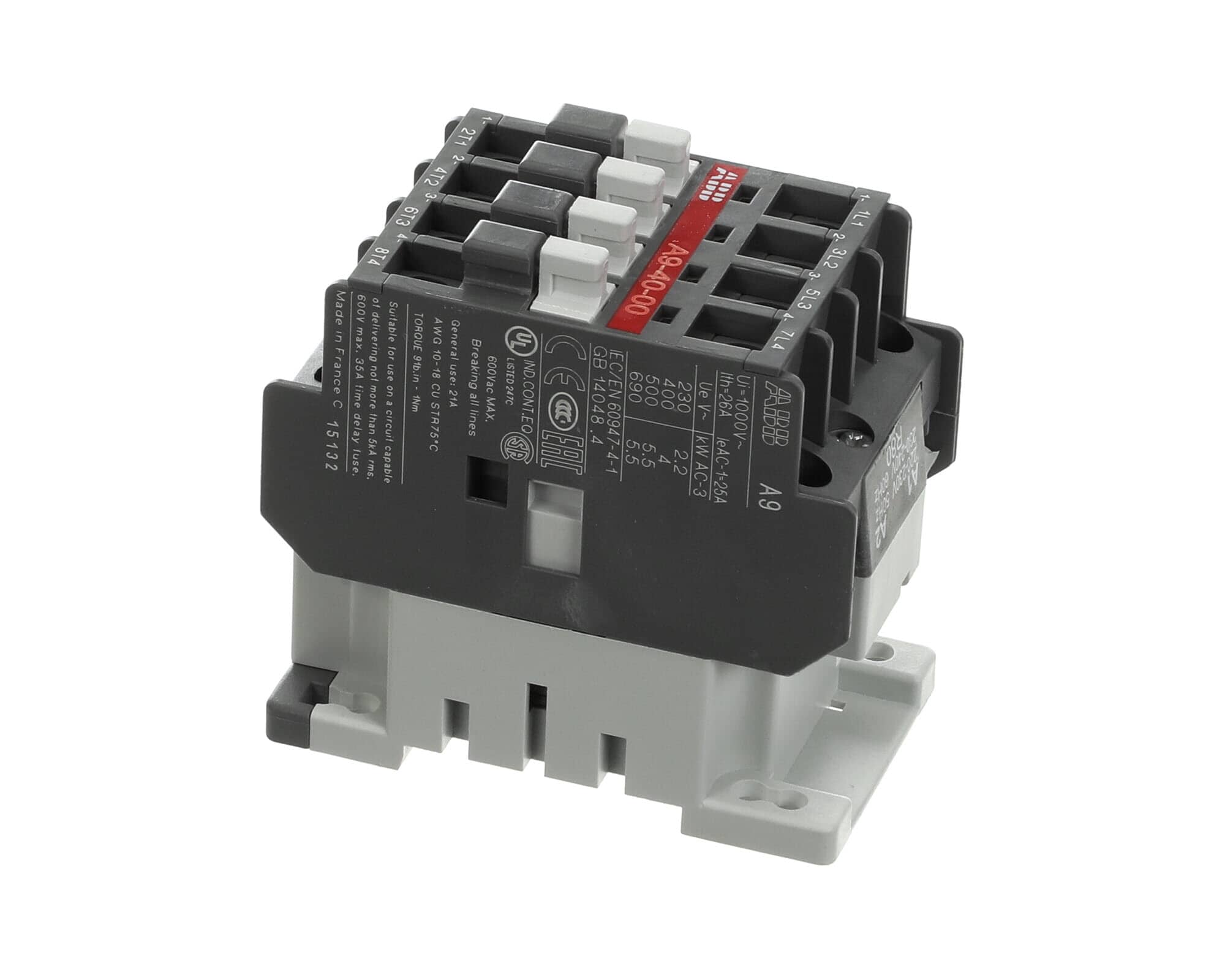 Sammic 4038058 Contactor, 4-Pole, 220-240V