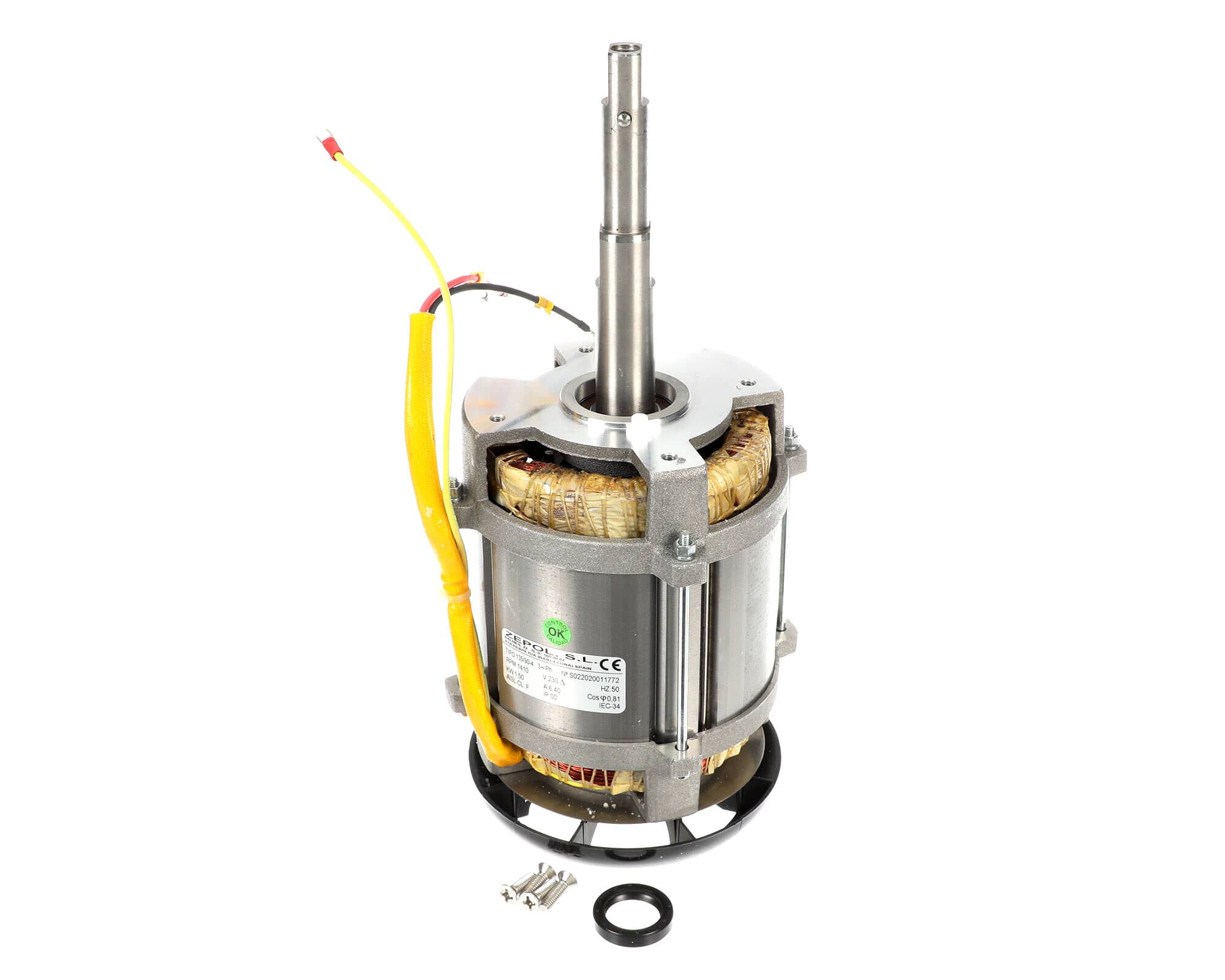 Sammic 2059346 Motor Assembly w/ Wire Leads and Mounting Hardware