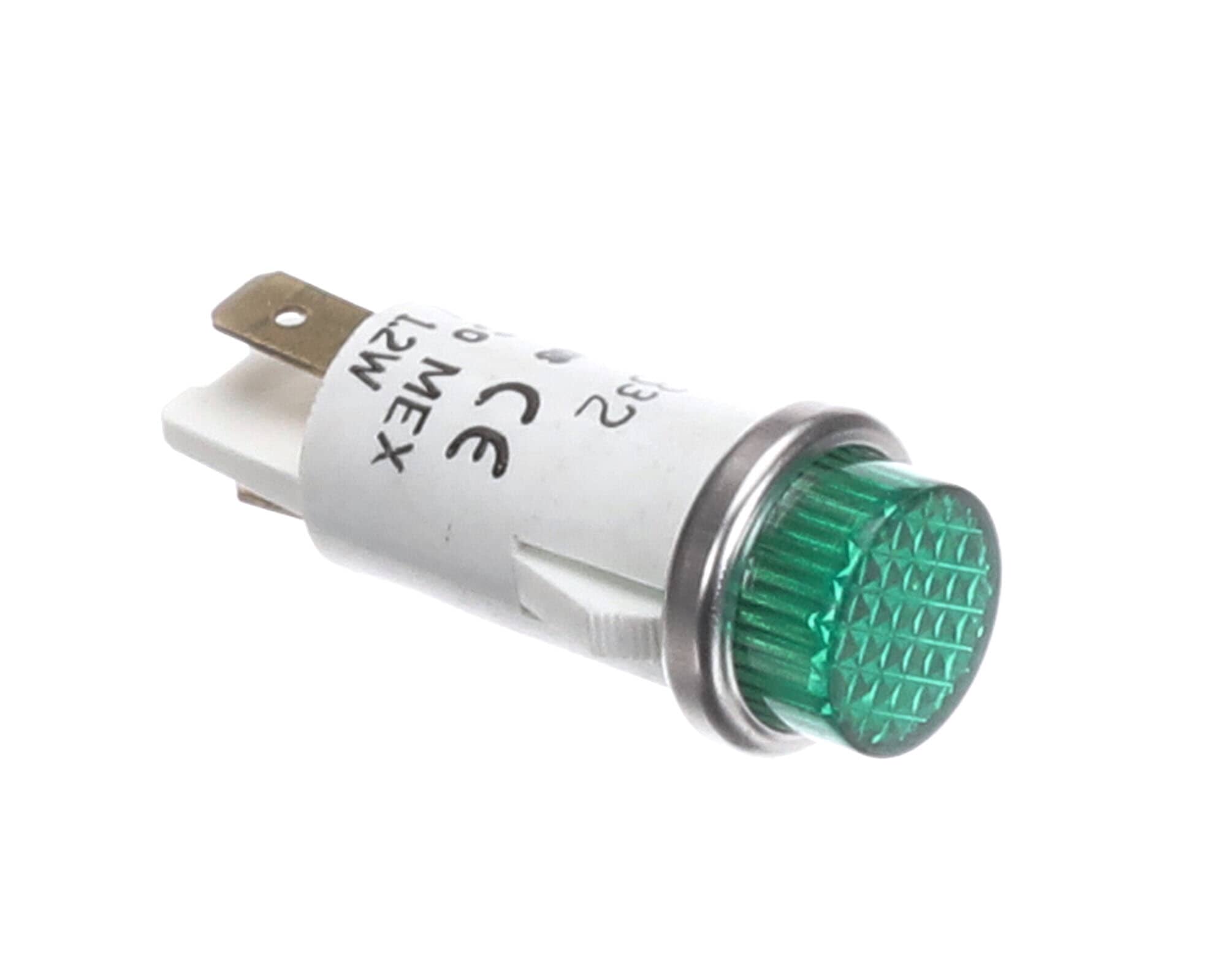 Southbend 4753-8 Pilot Indicator Light, Green, Tab Terminals