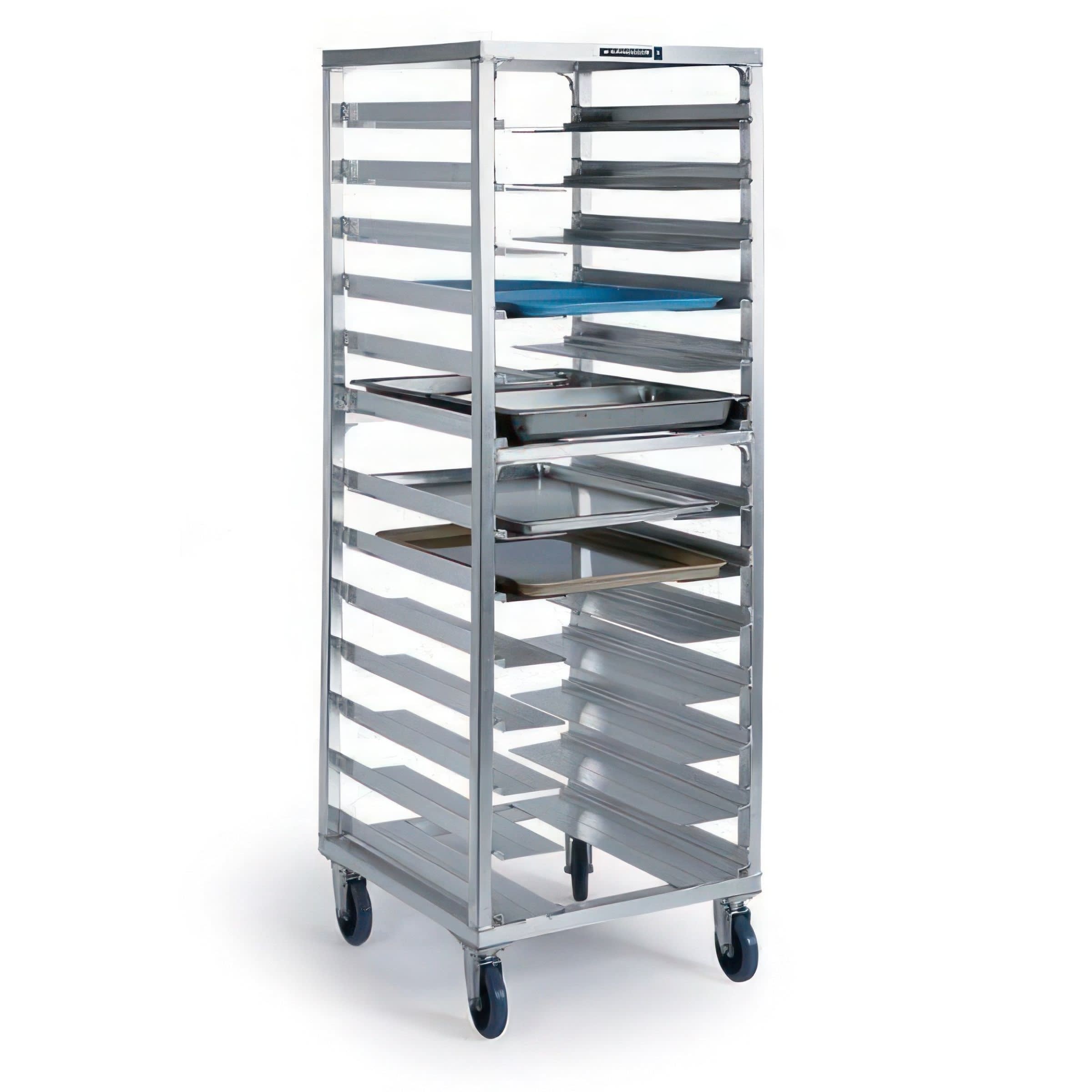 Lakeside Manufacturing 8535 Aluminum Sheet Pan Rack with (13) Sets of 6 1/4-in Universal Ledges, 13 Pan Capacity