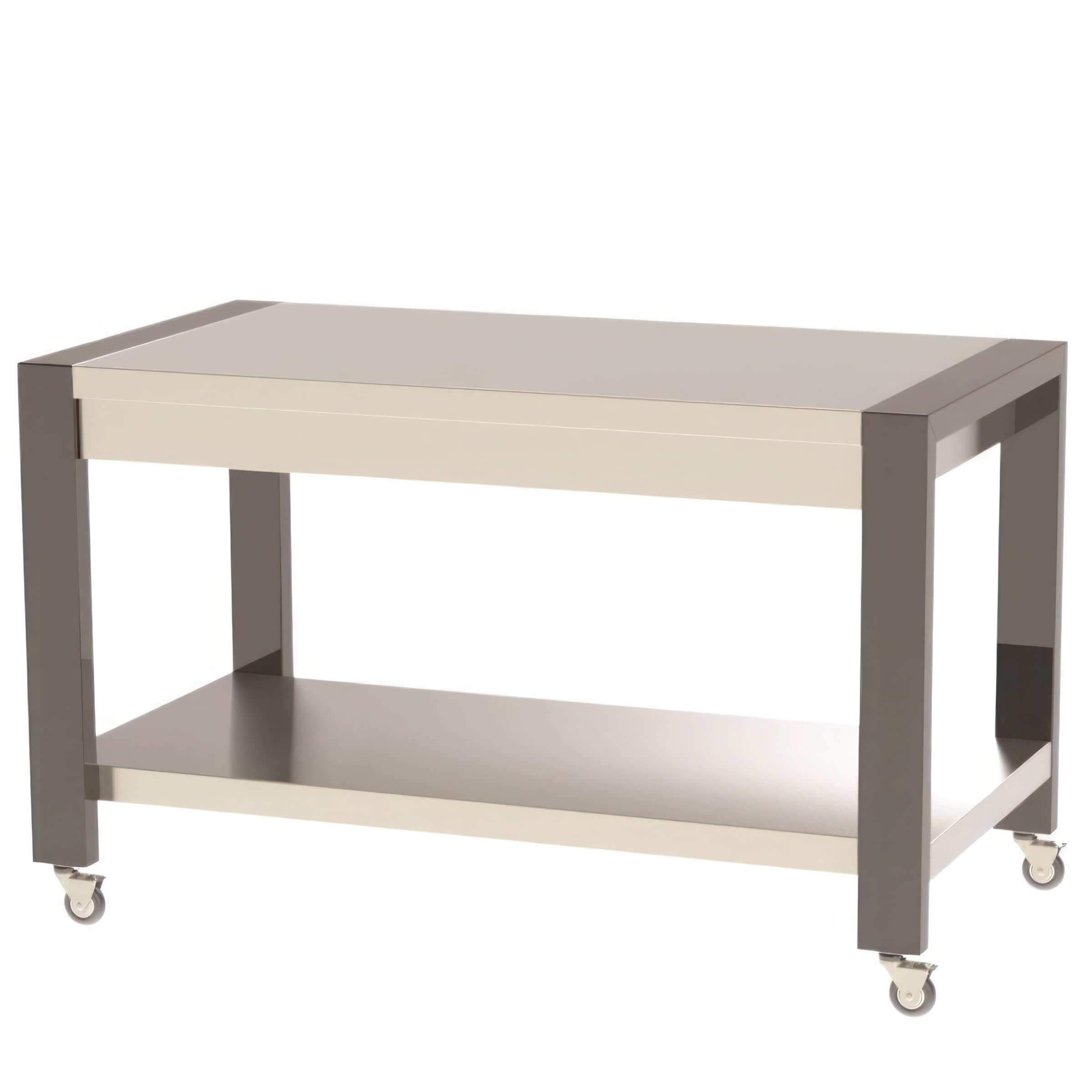 Lakeside Manufacturing 160681 Traveler Serving Table, Stainless Steel Top and Undershelf, 60" Wide