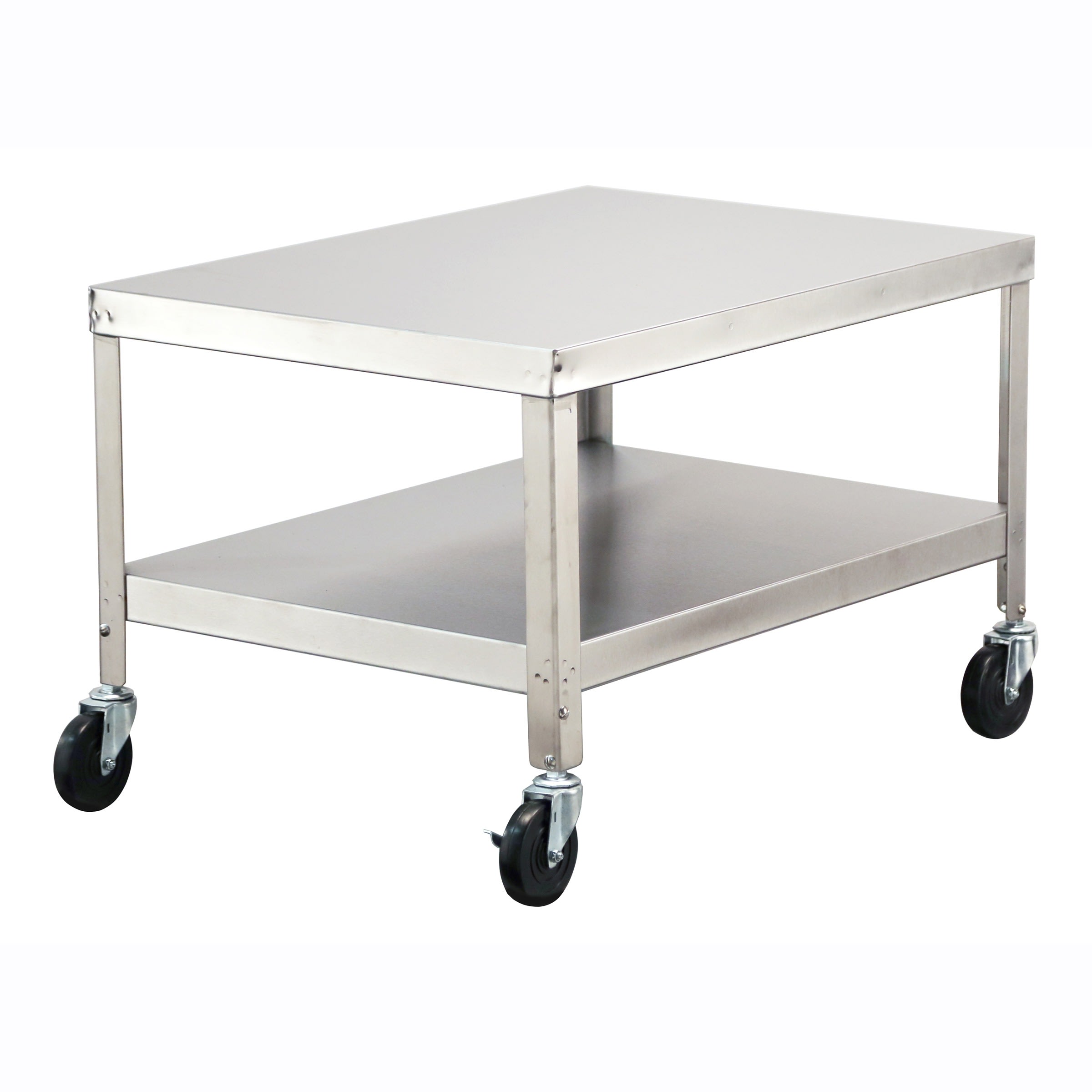 Lakeside Manufacturing 517 Mobile Machine Stand 2 Shelf: 24 x 32-in, 21 3/16-in Height, 375-Lb. Capacity