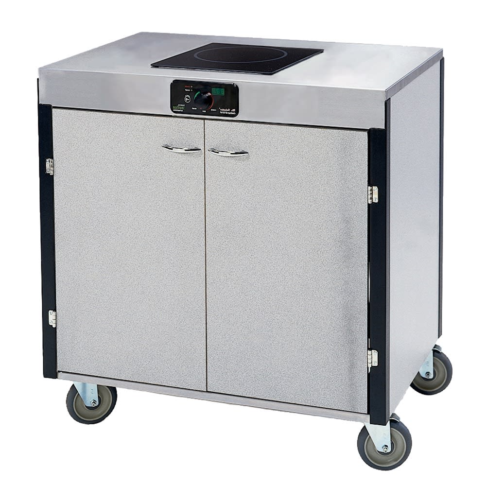 Lakeside Manufacturing 2060B Creation Express Cooking Station without Filtration System (1) Induction Stove Top, Black Laminate Finish