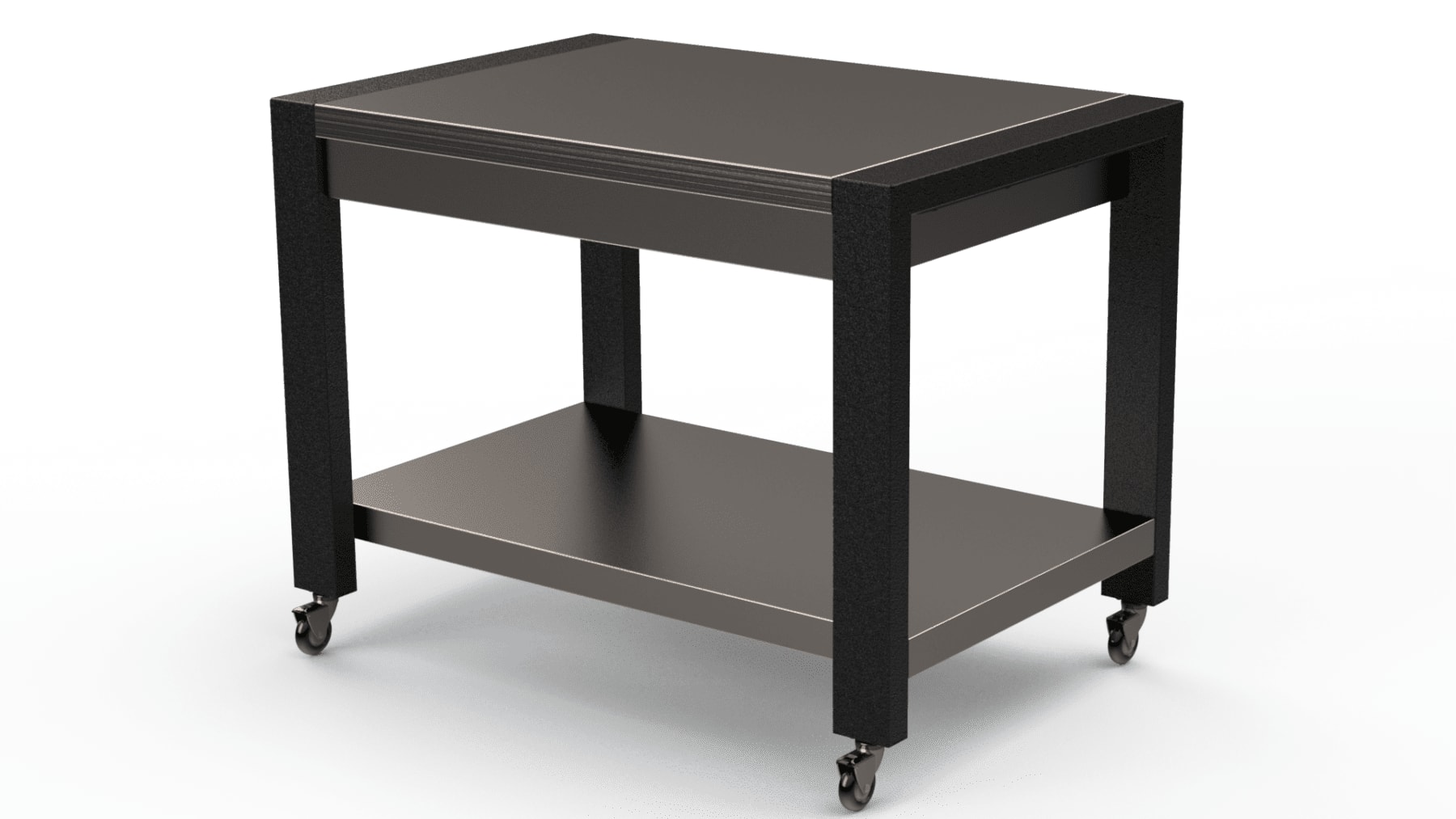 Lakeside Manufacturing 160144 Traveler Serving Table, Stainless Steel Top and Undershelf, 48" Wide